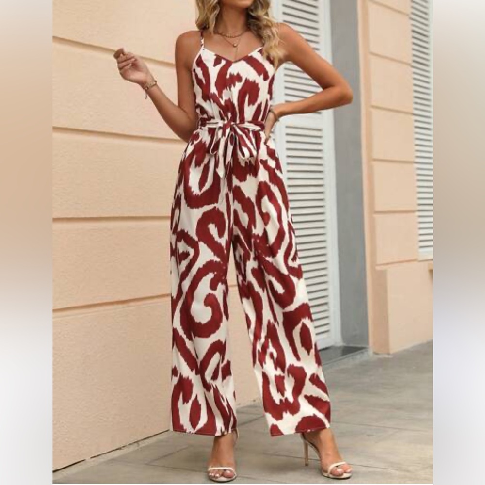 NWOT H&M Wide Leg Romper